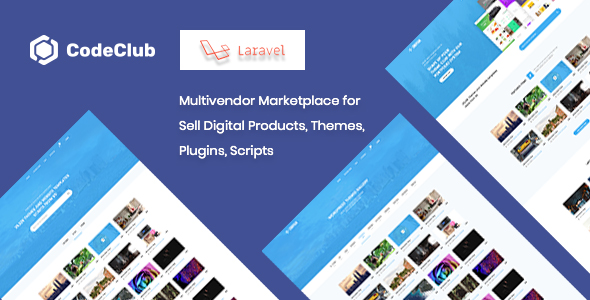 Codeclub - Multivendor Marketplace for Sell Digital Products, Themes, Plugins, Scripts - nulled