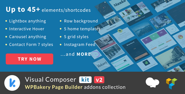VCKit v2.0.7 - WPBakery Page Builder addons collection
