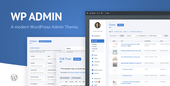 wphave Admin v2.7 - A clean and modern WordPress Admin Theme