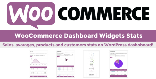 WooCommerce Dashboard Widgets Stats v5.1