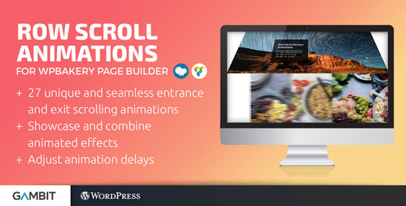 Row Scroll Animations for WPBakery Page Builder v1.3