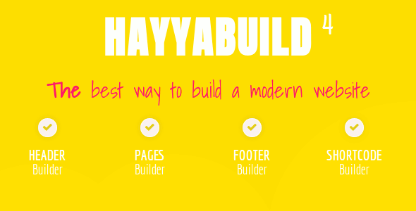 HayyaBuild v4.0 - WordPress Builder