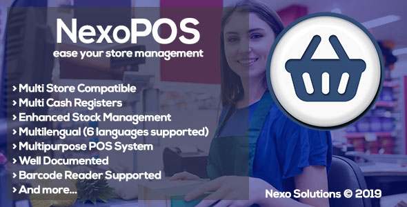 NexoPOS v3.14.33 - Extendable PHP Point of Sale