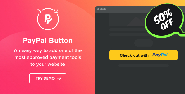 PayPal Button v1.0.0 - WordPress PayPal plugin