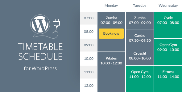 Timetable Responsive Schedule v5.9