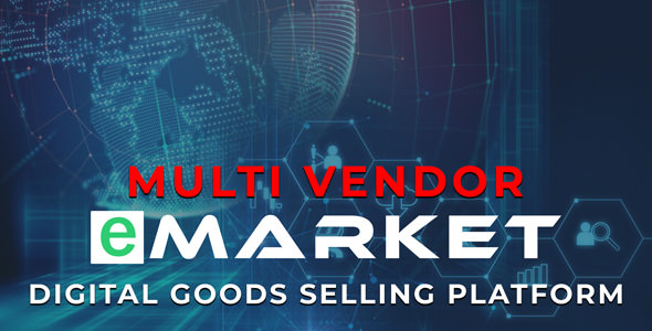 eMarket - Digital Goods Selling Platform - nulled