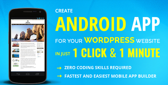 Wapppress v3.0.19 - Builds Android Mobile App for Any WP