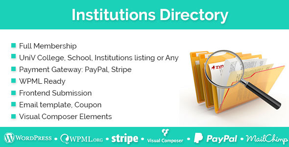 Institutions Directory v1.2.0