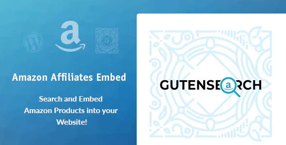 GutenSearch v1.0.1 - Amazon Affiliates Search and Embed