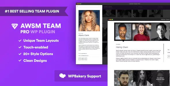 The Team Pro v1.8.0 - Team Showcase WordPress Plugin