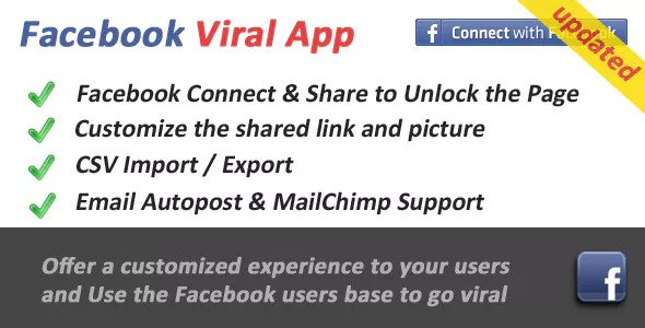 Facebook Viral and Marketing Social App v2.8.1