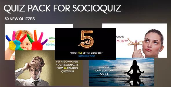 50 Quiz Pack for SocioQuiz 