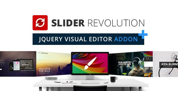 Slider Revolution jQuery Visual Editor Addon 5.4.8.1