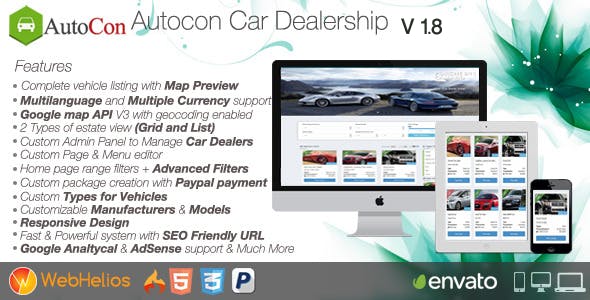 Autocon Car Dealership v1.8