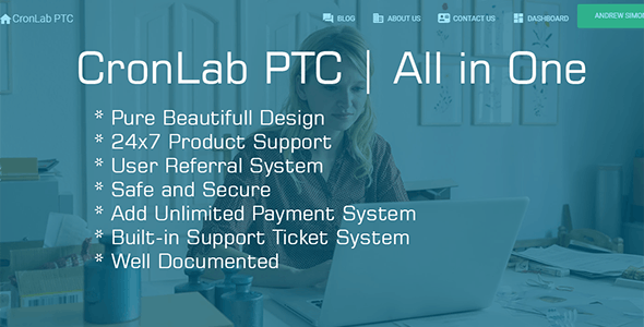 CronLab PTC v3.0 - All in One Script for PTC, HyIp, Crypto Trade & Money Investment