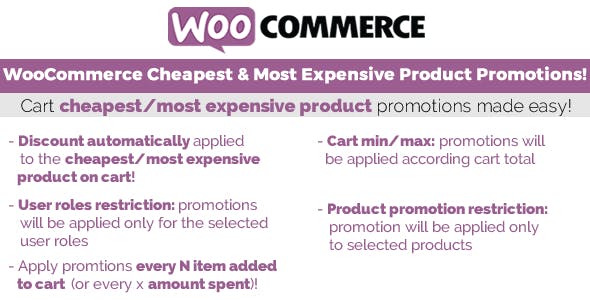 Cheapest & Most Expensive Product Promotions v3.2