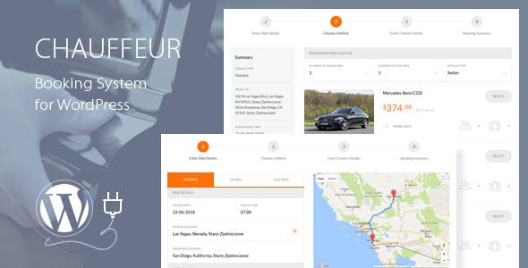 Chauffeur v4.2 - Booking System for WordPress