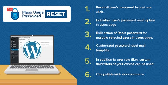 Mass Users Password Reset Pro v1.2