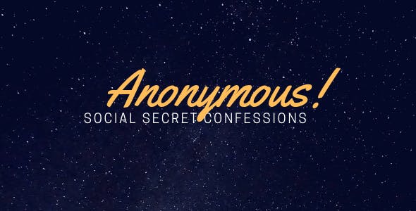 Anonymous v2.2 - Secret Confessions
