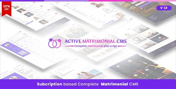 Active Matrimonial CMS v1.9