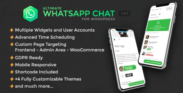 Ultimate WhatsApp Chat Support for WordPress v1.0.0