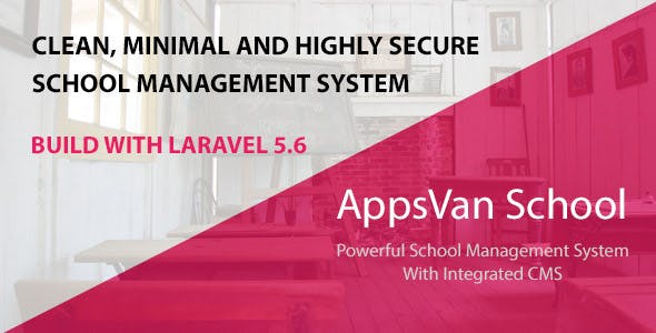 AppsVan School - School Management System With Integrated CMS