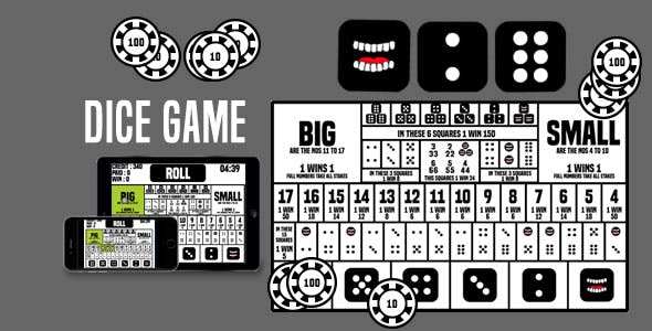Dice Game - HTML5 Game