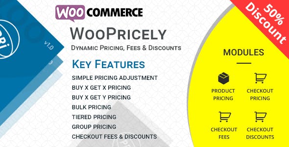 WooPricely v1.1 - Dynamic Pricing & Discounts