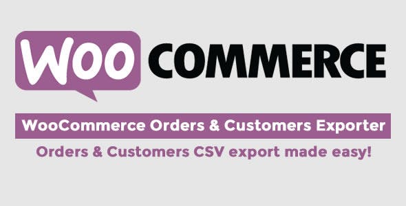 WooCommerce Orders & Customers Exporter v4.3