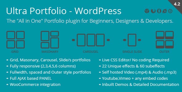 Ultra Portfolio v4.2 - WordPress