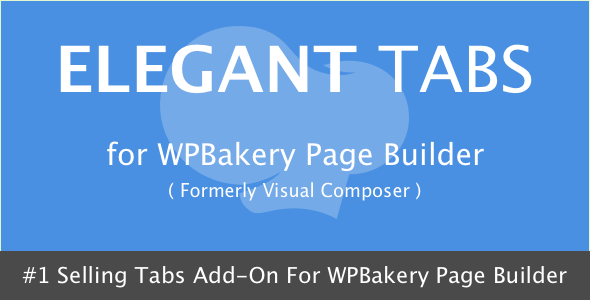 Elegant Tabs for WPBakery Page Builder v3.6.5