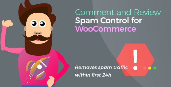 Comment and Review Spam Control for WooCommerce v1.0.0 