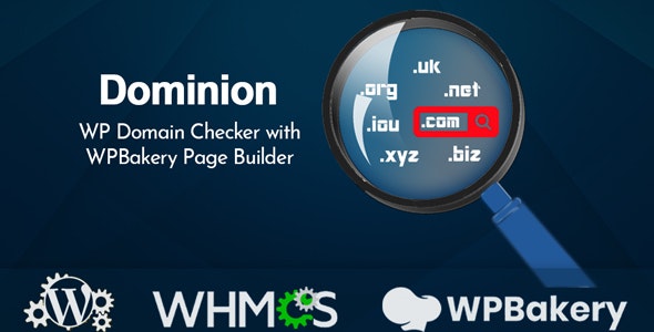 Dominion v1.0.0 - WP Domain Checker with WPBakery Page Builder