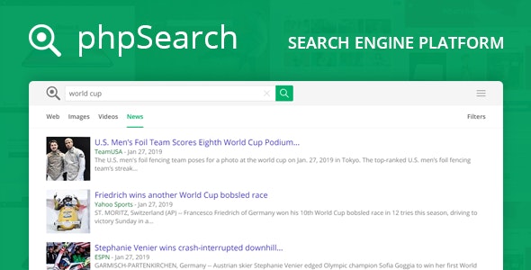 phpSearch v4.3.0 - Search Engine Platform