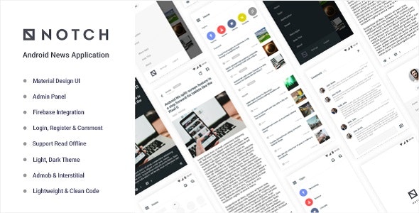 Notch - Android News Application