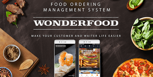 Wonderfood - Food Ordering Management System