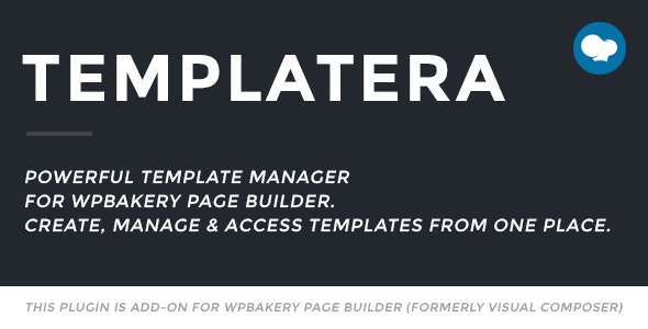 Templatera v2.0.3 - Template Manager for WPBakery Page Builder