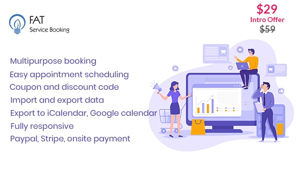 Fat Services Booking v3.4 - Automated Booking and Online Scheduling