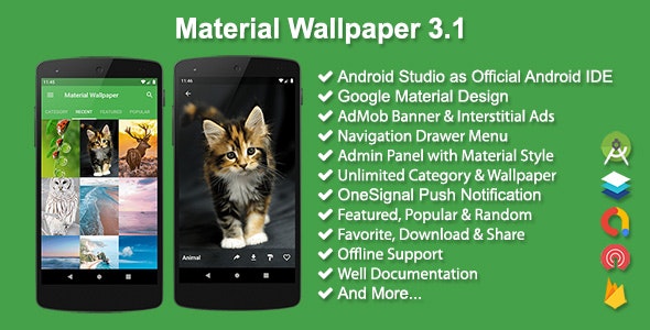 Material Wallpaper v3.1