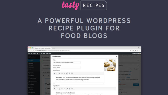 Tasty Recipes v3.7.1 - Recipe Plugin For Food Blogs