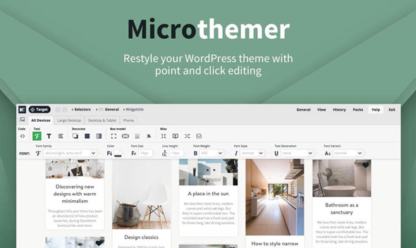 MicroThemer v7.1.5.9 - WordPress CSS Editor