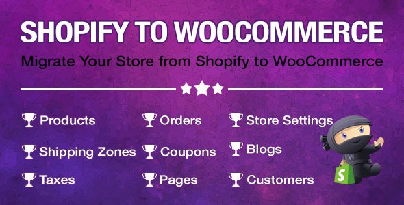 Import Shopify to WooCommerce v1.1.5 - Migrate Your Store from Shopify to WooCommerce