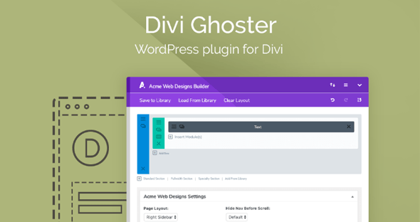 Divi Ghoster v2.2.0 - WordPress Plugin For Divi