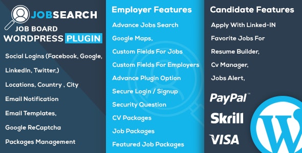 JobSearch v2.1.4 - WP Job Board WordPress Plugin