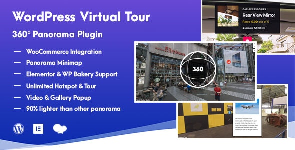 WordPress Virtual Tour 360 Panorama Plugin v1.2.0