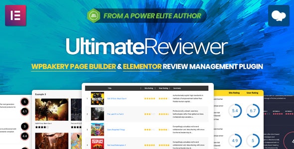 Ultimate Reviewer v2.2 - Elementor & WPBakery Page Builder Addon