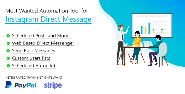 DM Pilot v3.0.1 - Most Wanted SaaS Automation Tool for Instagram Direct Message