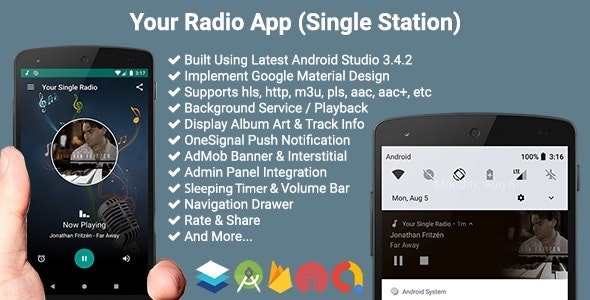 Your Radio App (Single Station) v4.0.1