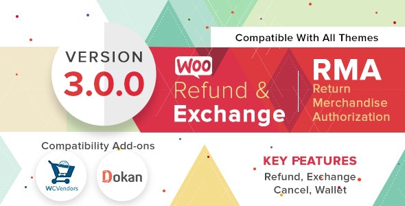 WooCommerce Refund And Exchange With RMA v3.1.7