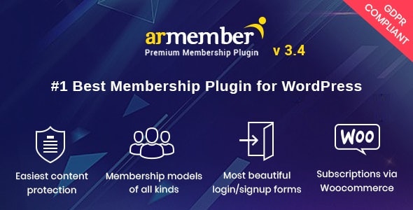 ARMember v5.1.1 - WordPress Membership Plugin